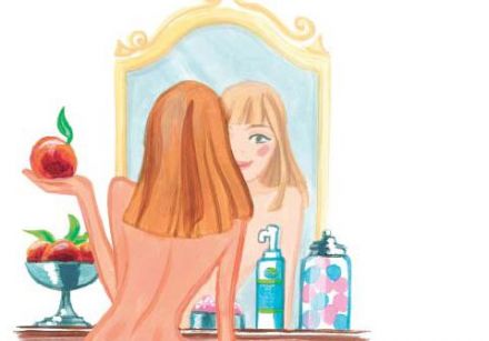 Peach - A peach complexion