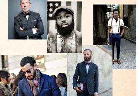 With style > The street Style star and trademark facial hair